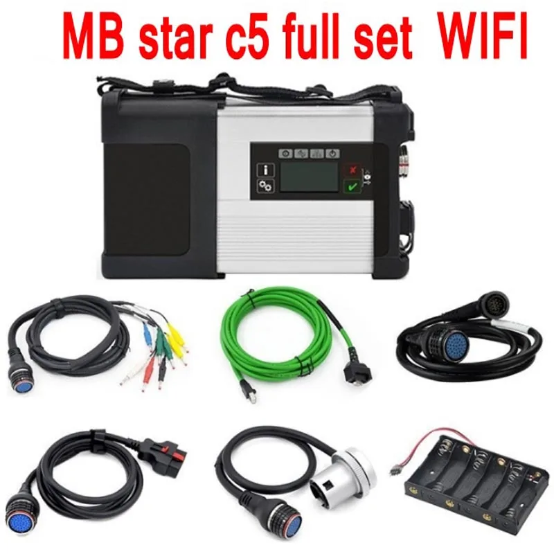 2023.09 MB STAR C5 DOIP VCI SD Connect C5 Multiplexer Wifi With HHT WIN SSD laptop E6420 Diagnosis Tool Car truck ready to use