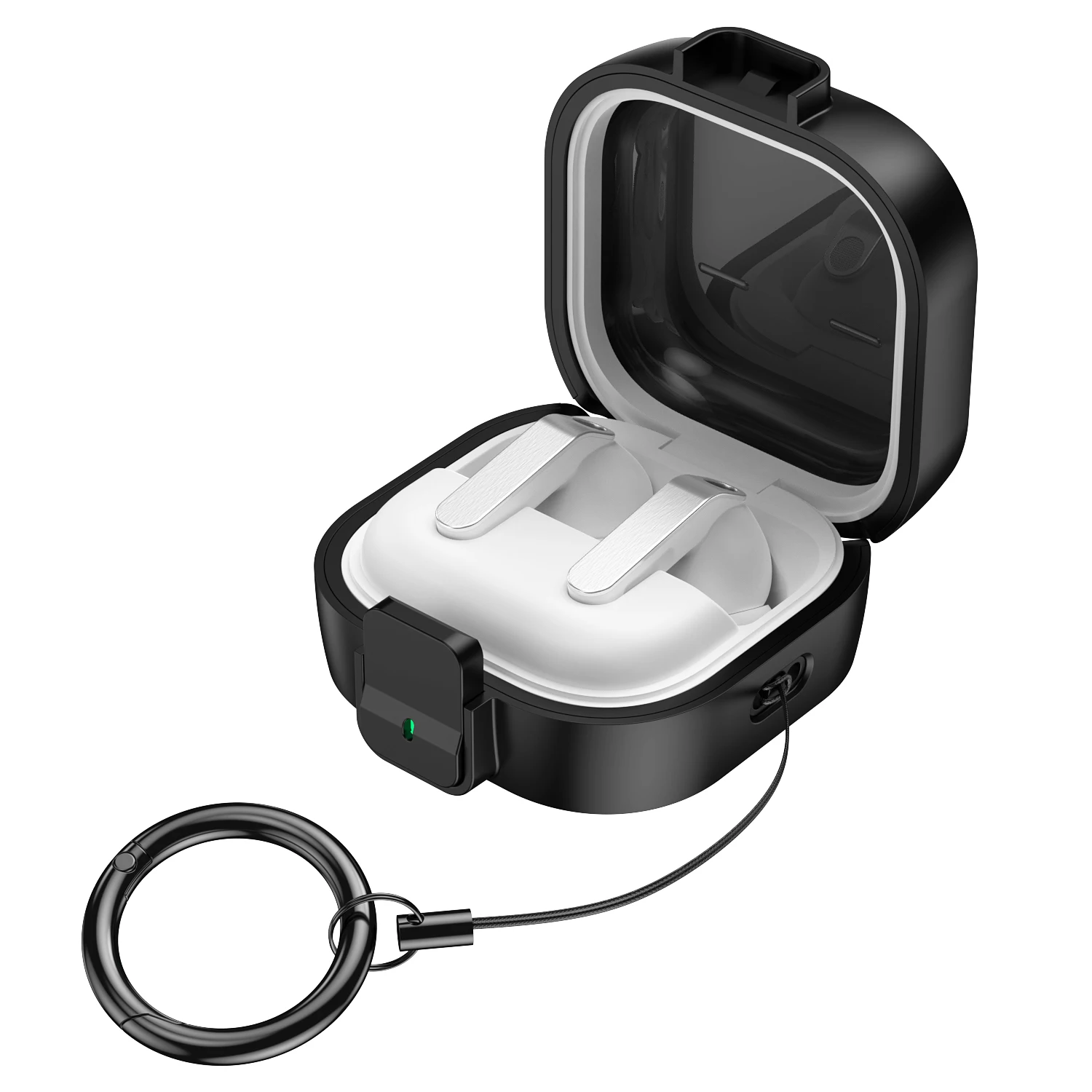 

for Samsung Buds4/buds4Pro Wireless Earbuds cover Compatible with for Buds 4/buds 4Pro Shockproof Shell Case Protective Sleeve