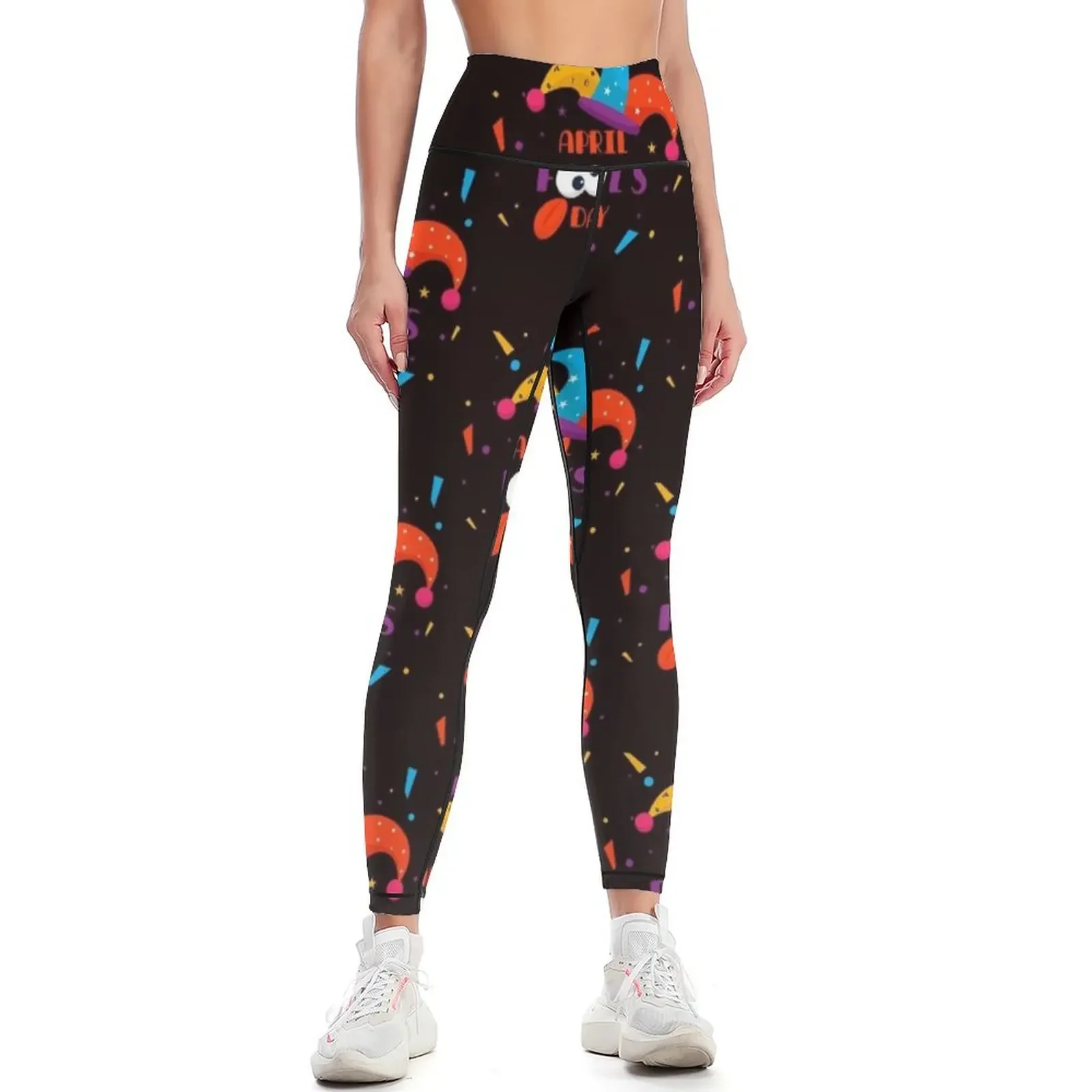 

April Fools Day 4 Leggings Leginsy push up gym top Sports pants for Pants sport Womens Leggings