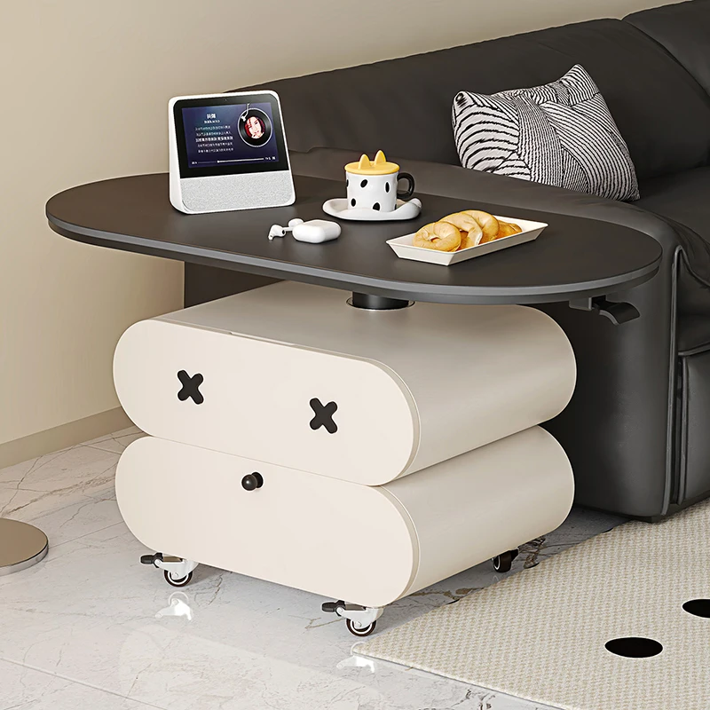 Adjustable Height Coffee Service Tables Nordic Cute Delicacy Coffee Tables Premium Design Tavolo Soggiorno Living Room Furniture