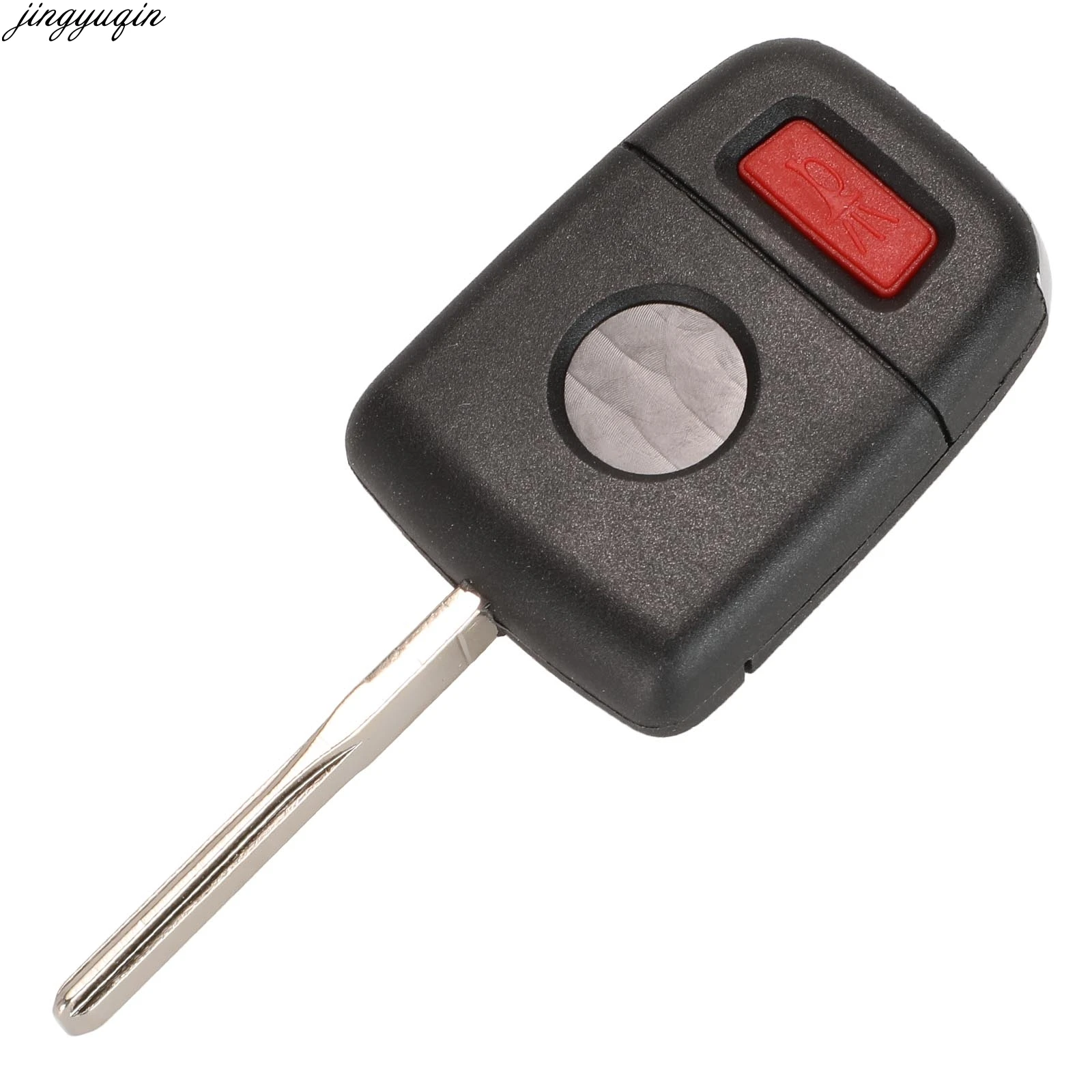 Jingyuqin Remote Car Flip Key Case Shell Modified For Chevrolet Caprice for Holden Commodore VE With 3 + Panic 4 Buttons Fob