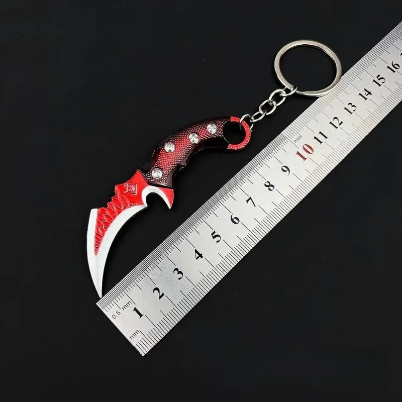 มีดกรงเล็บนกฮูกแดงขนาดเล็ก 9 ซม./3.54 นิ้ว ของสะสม อุปกรณ์เสริมสำหรับเกม ของเล่นกลางแจ้ง ของขวัญสำหรับแฟน