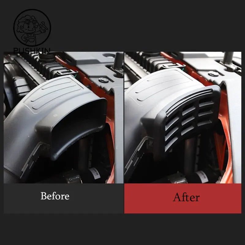 For Great Wall WEY Tank 300 Engine Special Retrofit Air Inlet Protective Cover Air Inlet Protective Mesh Decorative Accessories