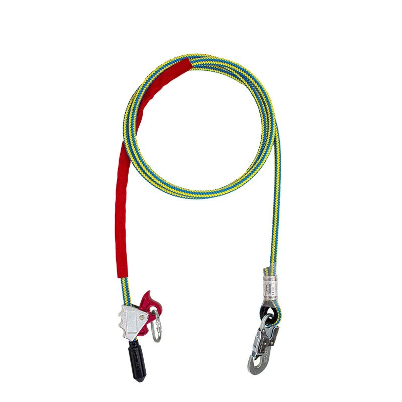 Comfort adjustable built-in wire rope positioning rope