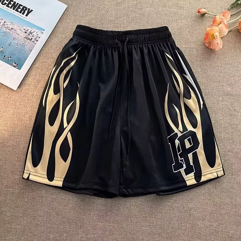 

American Casual Breathable Me Baskeall orts Men's Muscle Sports Fitn Streetwear Outerwear Training Pants