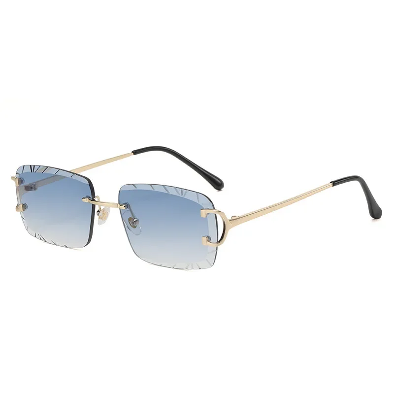 Modische quadratische Sonnenbrille Retro Damen und Herren Retro UV400 Reise kleine quadratische Sonnenbrille – Detail 8