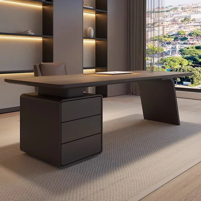 Modern luxury minimalist Computer desk gaming desk Room desks Motion office table pliante l shaped tables home office furniture