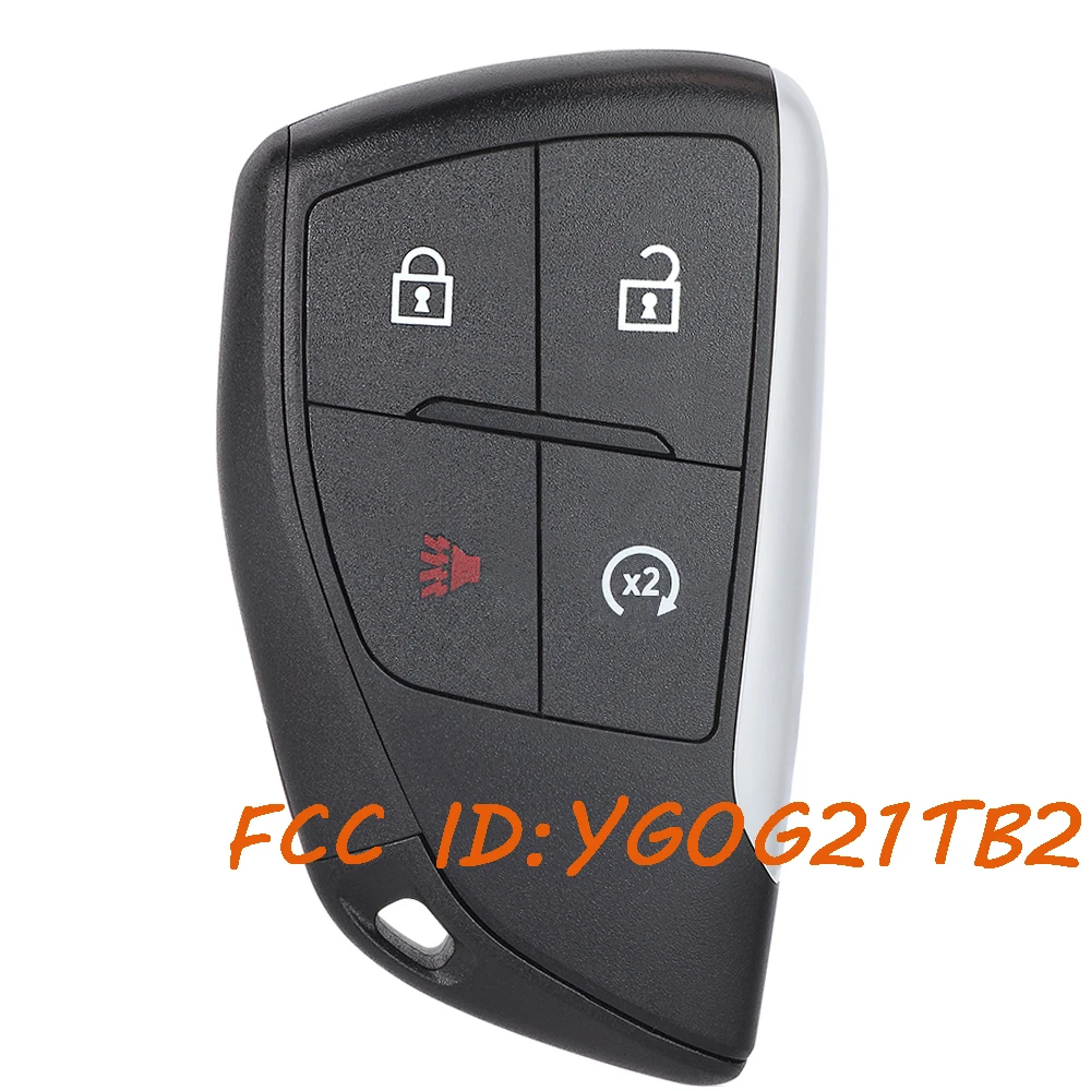 

YG0G21TB2 для GMC Canyon Sierra для Chevrolet Colorado Silverado Tahoe 2022 2023 2024, дистанционный брелок 13530574 13554095 433 МГц
