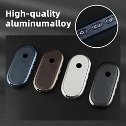Metal Cowhide for BMW MINI Cooper Countryman U25 J01 J05 F65 F66 2024 2025 Protection Fob Keychain  Remote Key Case Cover Shell