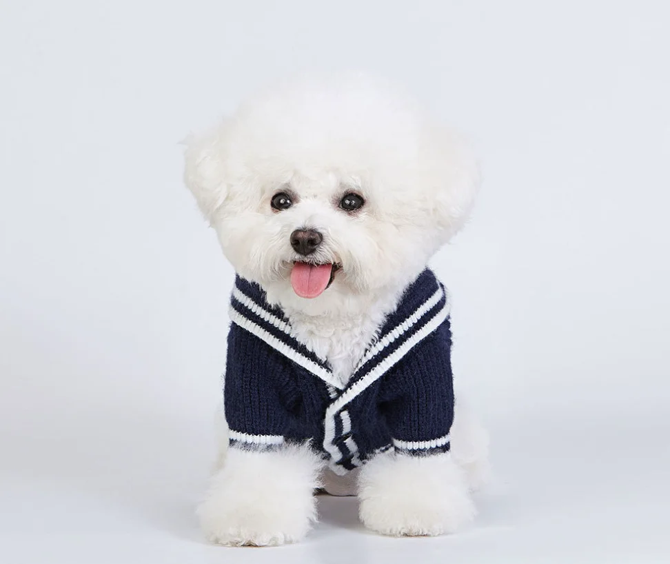 Dog Cat Sweater Hoodies Pullover Pet Clothes Doggy Vest Shirt Warm Kitten Knitwear Small Dog Sweatshirt Autumn Winter Outfits