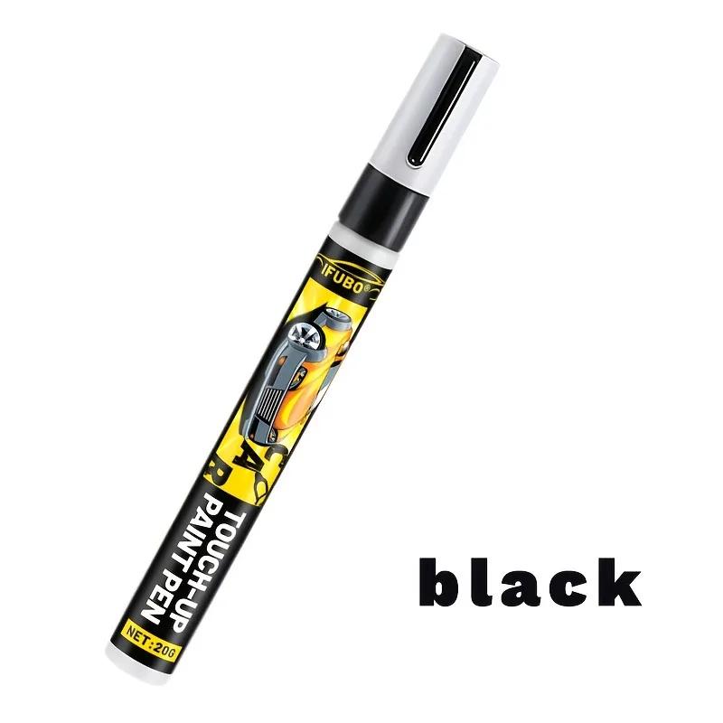 IFUBO Pro Car Paint Repair Pen: One-Step Black Plastic Touch-Up for Interior/Exterior Scratch Removal image 3