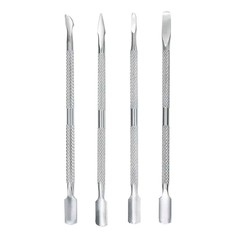 New Push Cuticle Nails Cuticle Pusher Take Out Nail Cuticle Remover Tool Manicure Spatula Sticks Manicure SPT01
