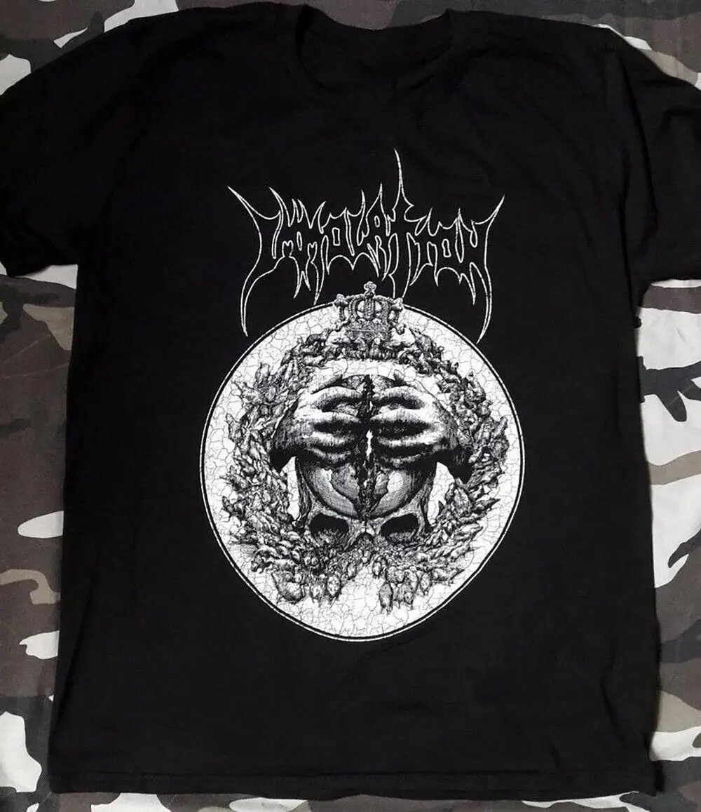 

Rare Immolation Band Album Short Sleeve Gift