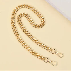 55cm Versatile Aluminum Chain Color Retaining Gold Diy Handmade Metal Wrap Chain Underarm Shoulder Strap Replacement Strap
