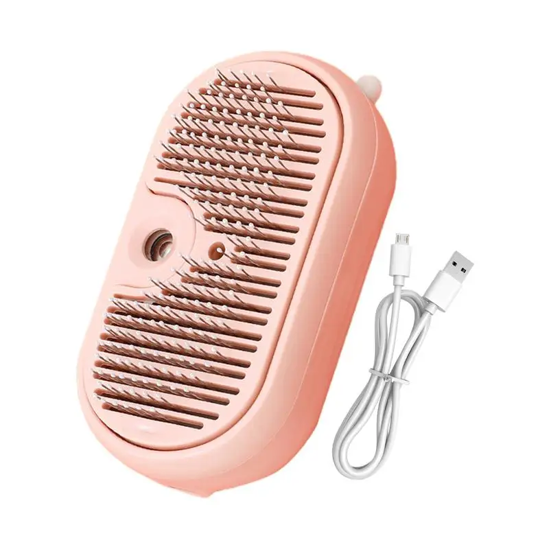 

Steaming Cat Brush Water Brush For Cats Slicker Bristle Gentle Comb Remover For Shower Grooming Indoor Bath Spa Drying Washing
