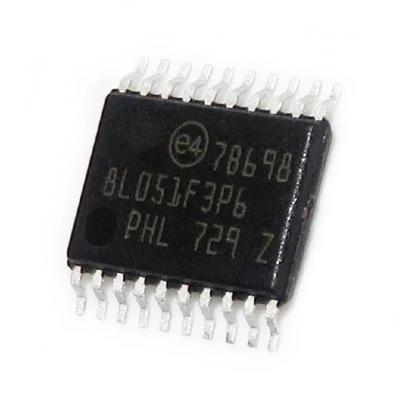5PCS VB026MSP STM8L051F3P6 ATMEGA48-20AU EN25Q32B-104HIP HIP9011ABZ BC549C