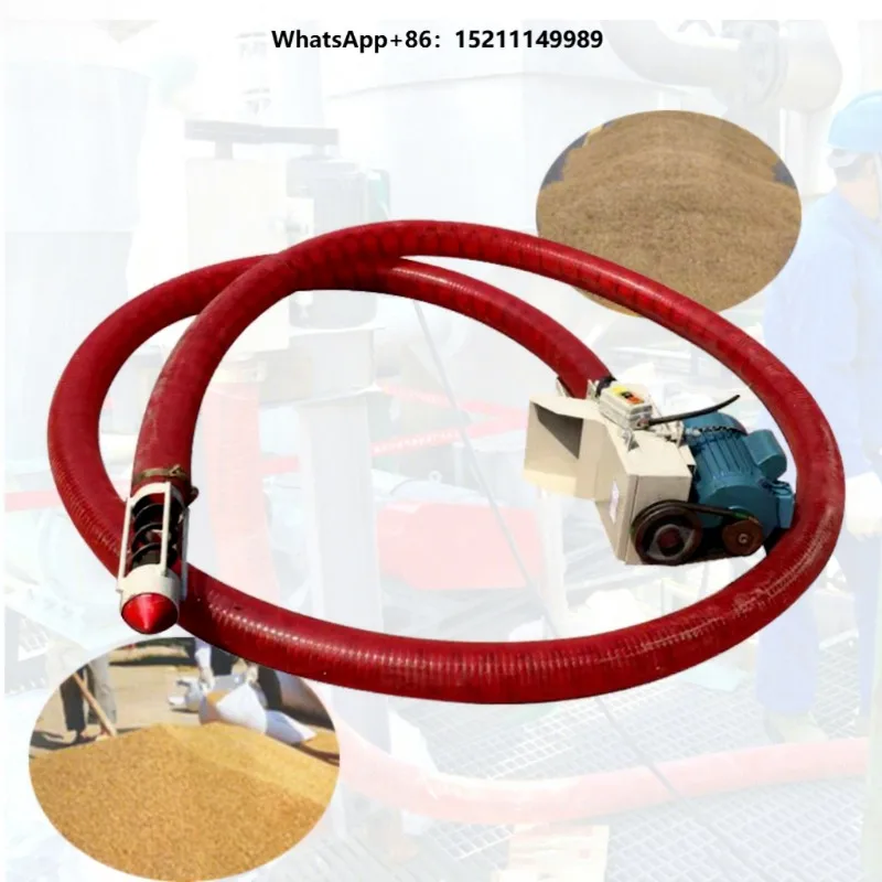 12meter Length Powder Grain Spring Flexible Hose Pipe Auger Screw Feeder Conveyor