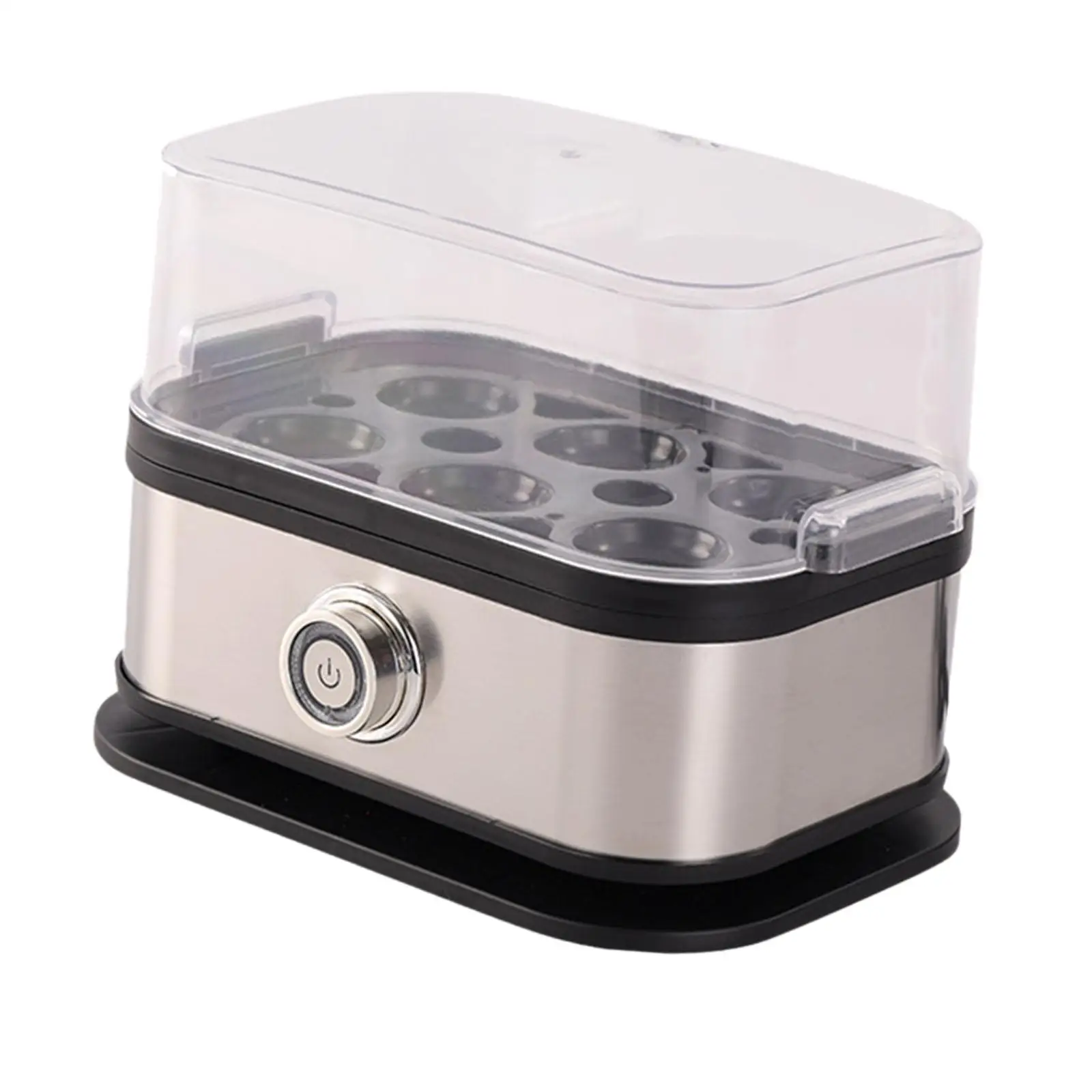 Electric Egg Cooker Kitchen Steamer US Adapter Steaming or Boiling Compact Cookware Eggs Poacher Multifunctional for Cooking