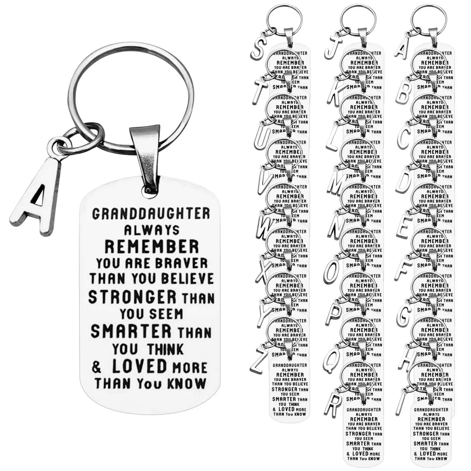 الفراغات للمشاريع الحلي السائبة أنت عيد الميلاد أنا أحب 26 رسائل بلدي لننسى أبدا المفاتيح رجل اسهم للمفاتيح #1