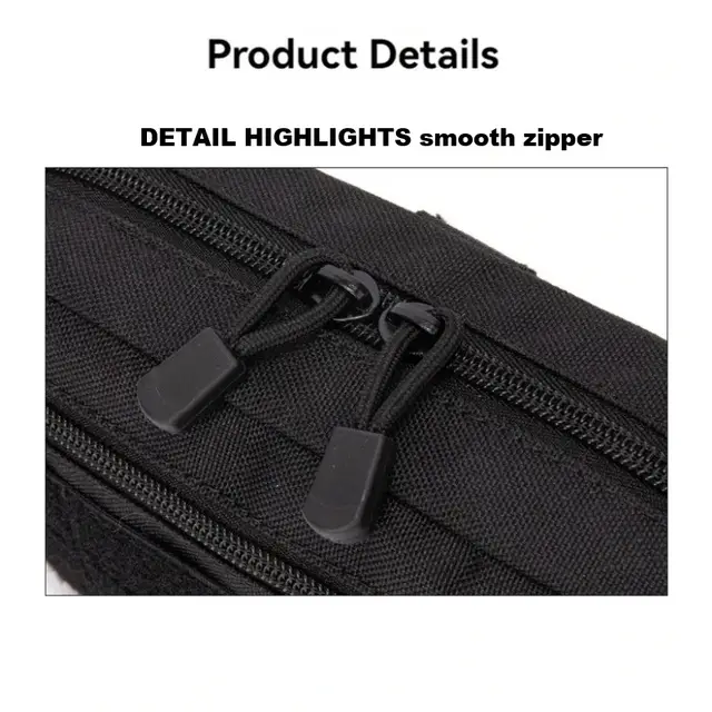 תיק מותן טקטי MOLLE, תיק אחסון קומפקטי לשימוש יומיומי (EDC), תמונה 5