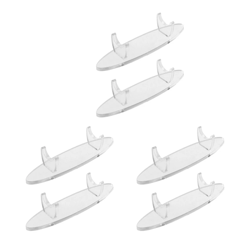

6 Pieces Of Acrylic Pen Holder Display Stand, Transparent Cosmetic Brush Holder Organizer