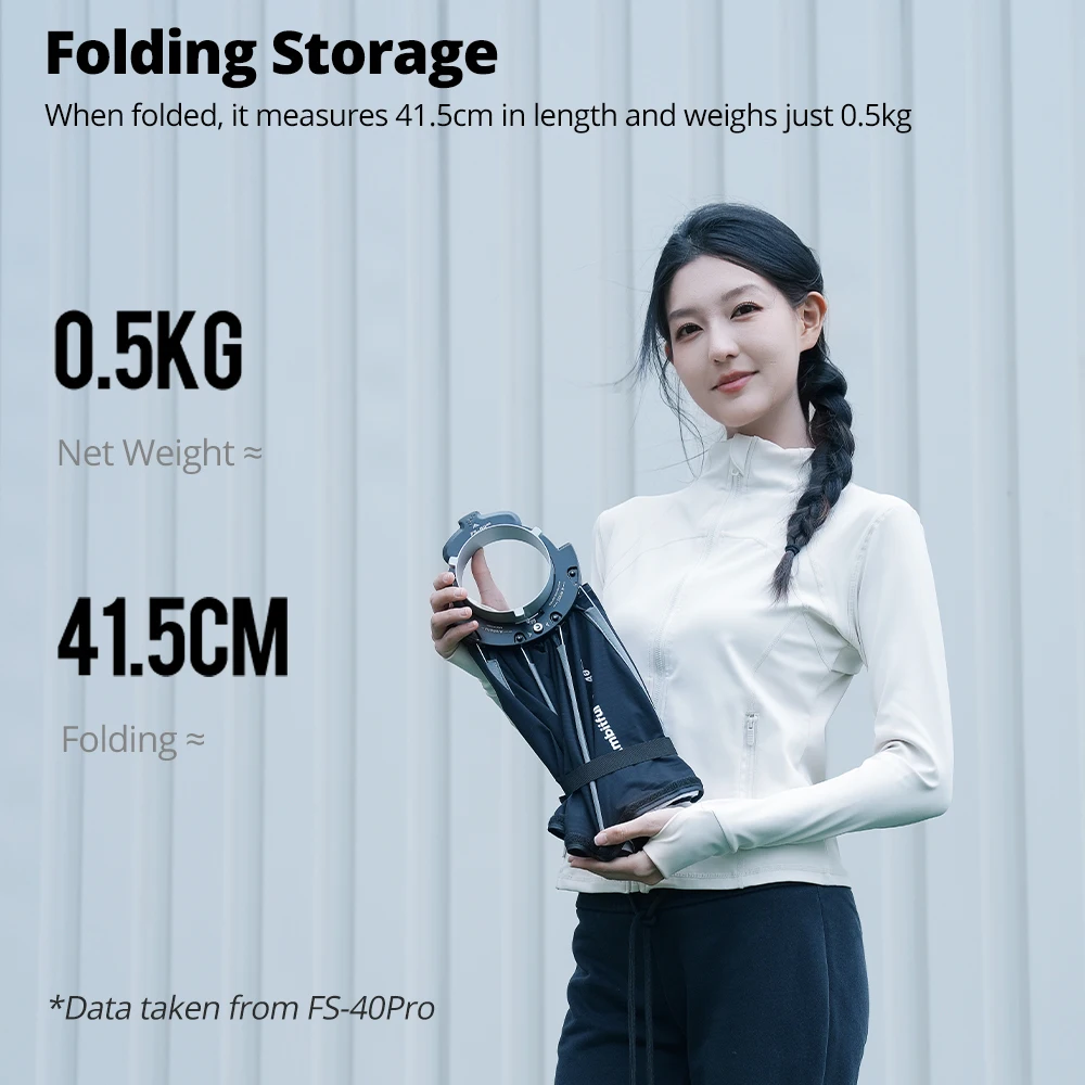 AMBITFUL FS40Pro FS60Pro 퀵 설치 보웬스 마운트 소프트박스 스튜디오 LED COB 라이트 옥타곤 라이트 박스 매트 박스