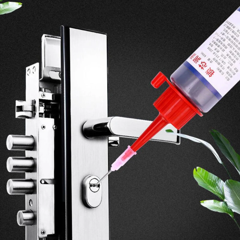 1PC Natural Lock Core Multi Purpose Household Lubricant For Door Lock Core Window Guides Keys 60ml Graphite Powder Lubricant