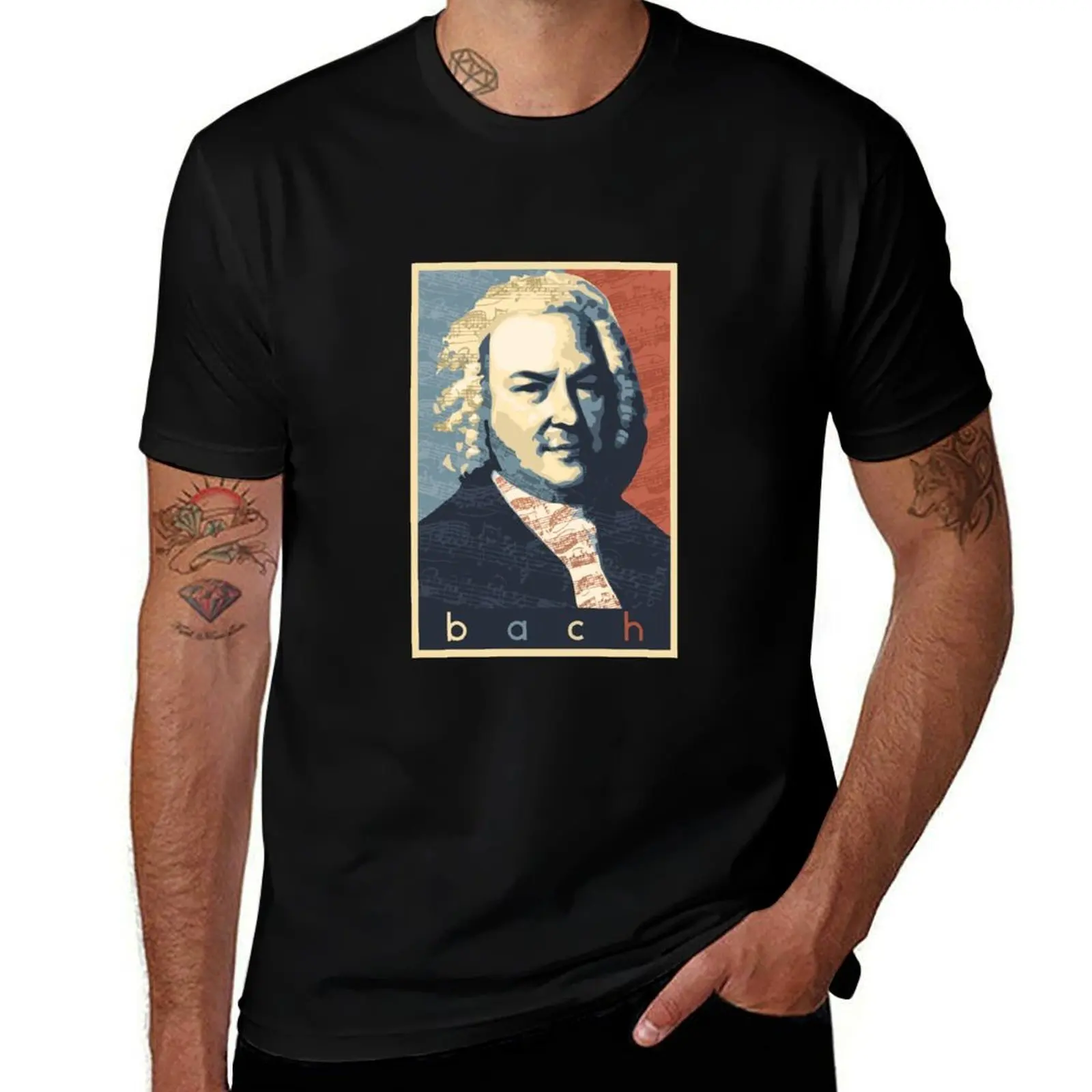 

Bach T-Shirt t shirt man cotton man t shirt heavy cotton man t shirt luxury T-Shirt