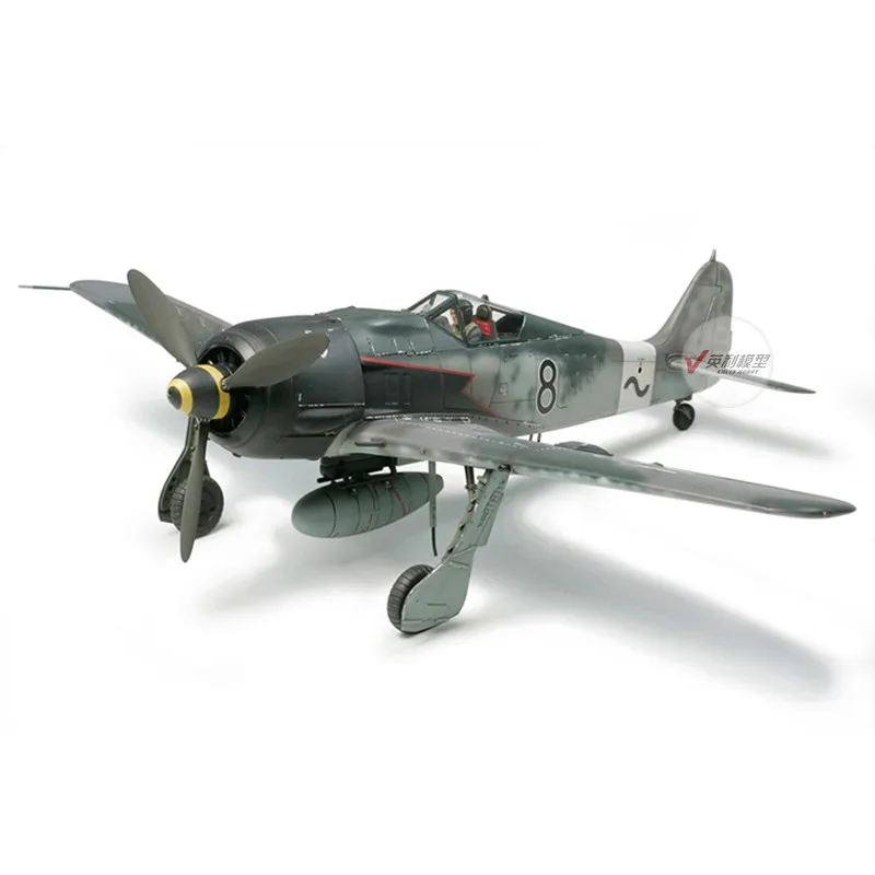 Plastic Assembly Military Model Tamiya-61095 1/48 Germany Fw190 A-8/A-8 R2 Mozu Fighter Adult Collection DIY Assembly Kit