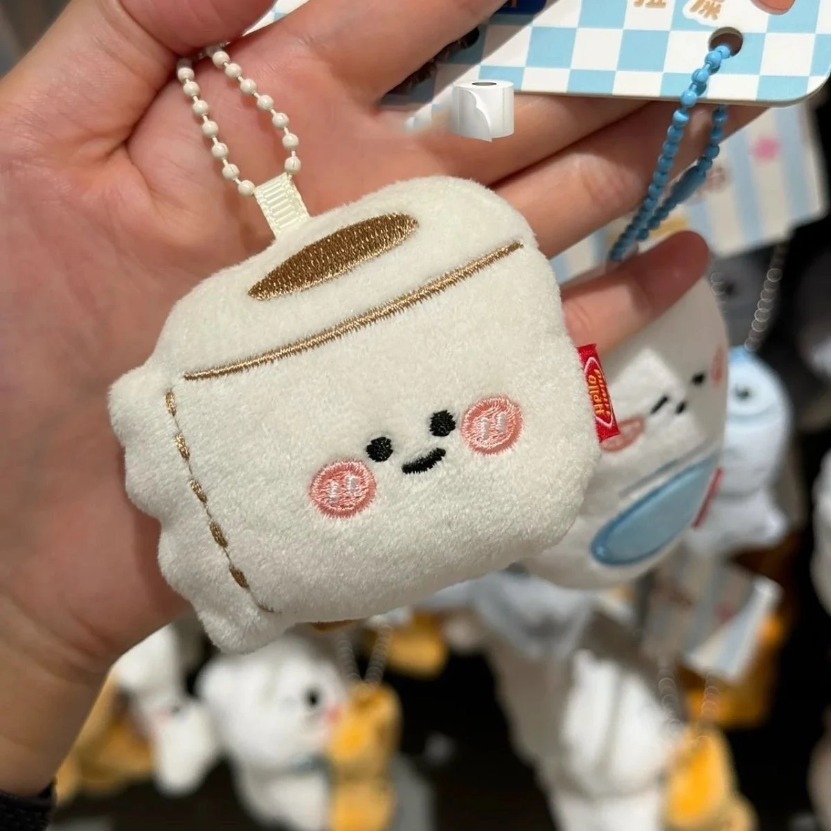 Funny Toilet Series Stuffed Keychains Creative Design Small Plush Doll Bag Pendant Keyrings For Friends Gifts Keys Accessories