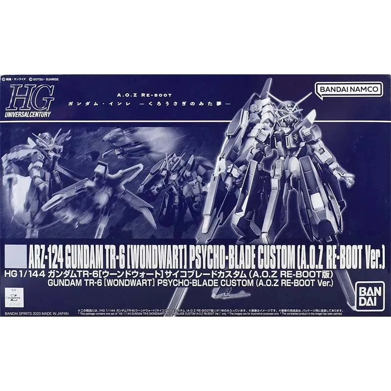 Bandai Original HGUC 1/144 Gun - Model Kit Zeta Gundam avaliação e preço