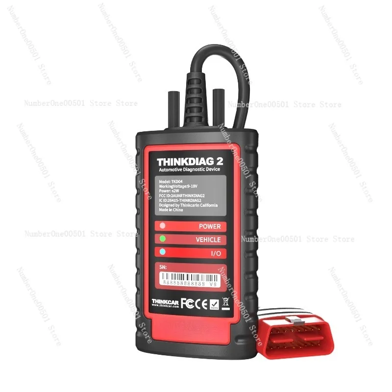 OBD2 Diagnostic Scanner with CANFD Protocol for Car Fault Detection