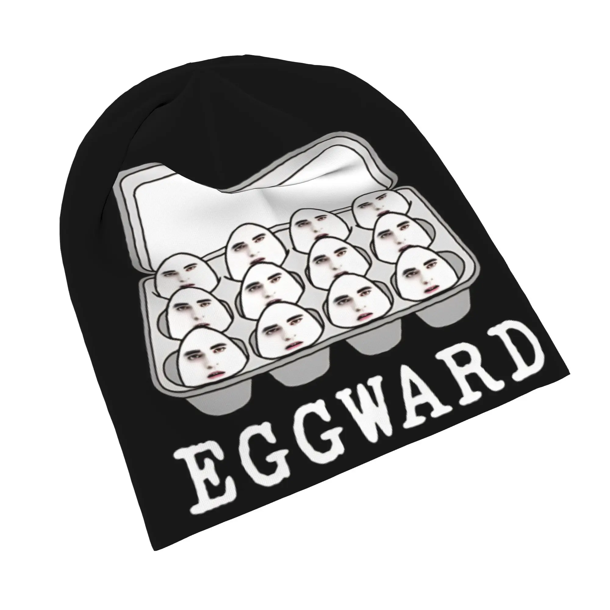 Eggward Funny Edward Cullen Meme Cap Twilight Hip Hop Unisex Outdoor Skullies Beanies Hat Spring Warm Dual-use Bonnet Hats