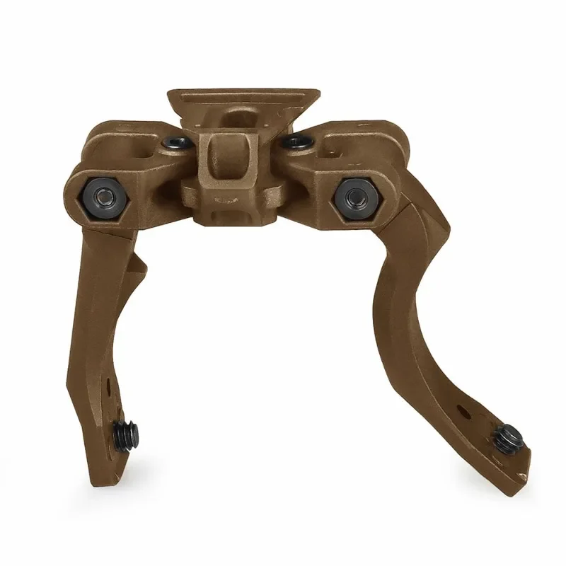 

Outdoor sports PVS-14 night vision goggles binocular curved bracket helmet bypass bracket