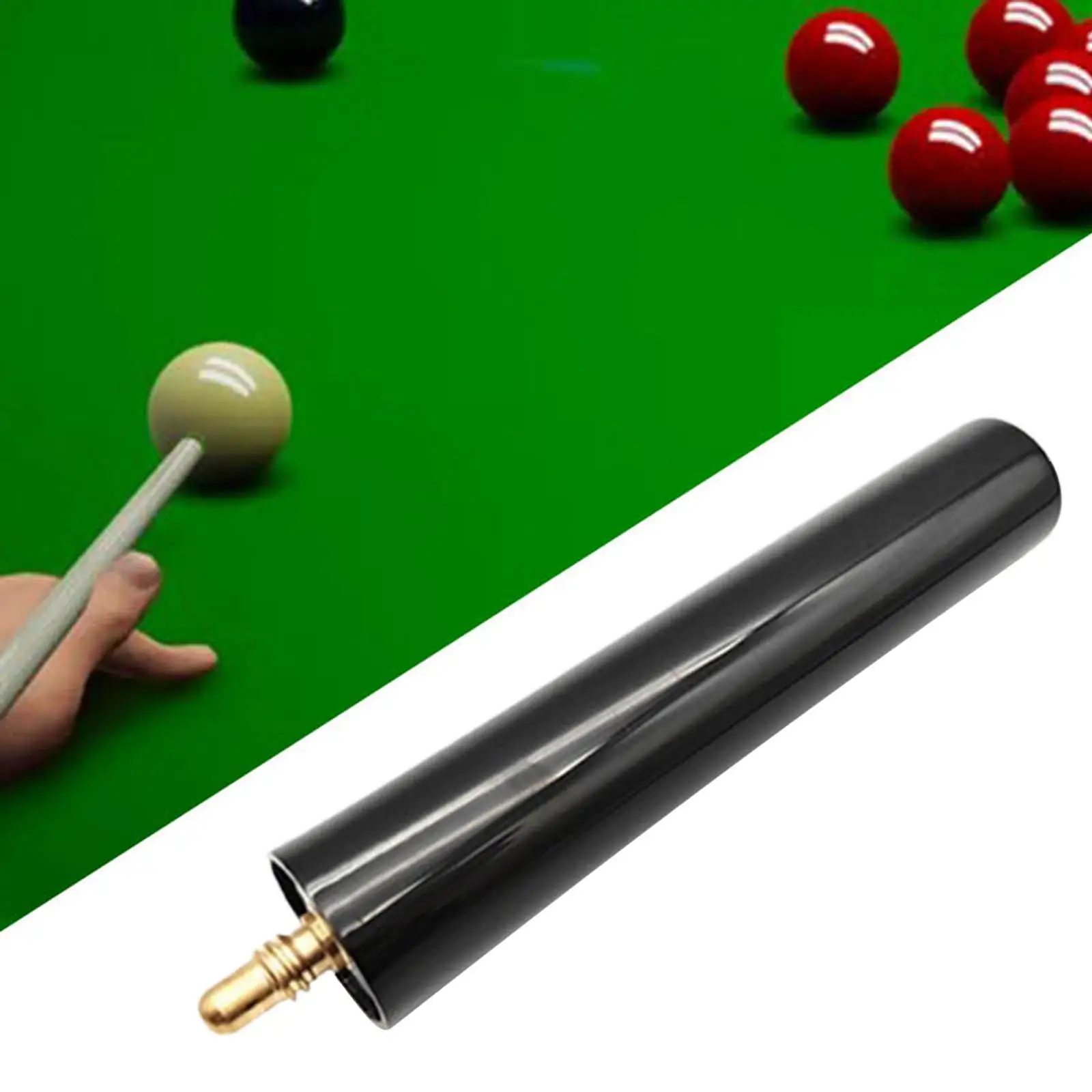 Pool Cue Extender Billiards Cue Extension Lightweight Lengthen Tool Billiard Snooker Cue Extension for Billiard Enthusiasts