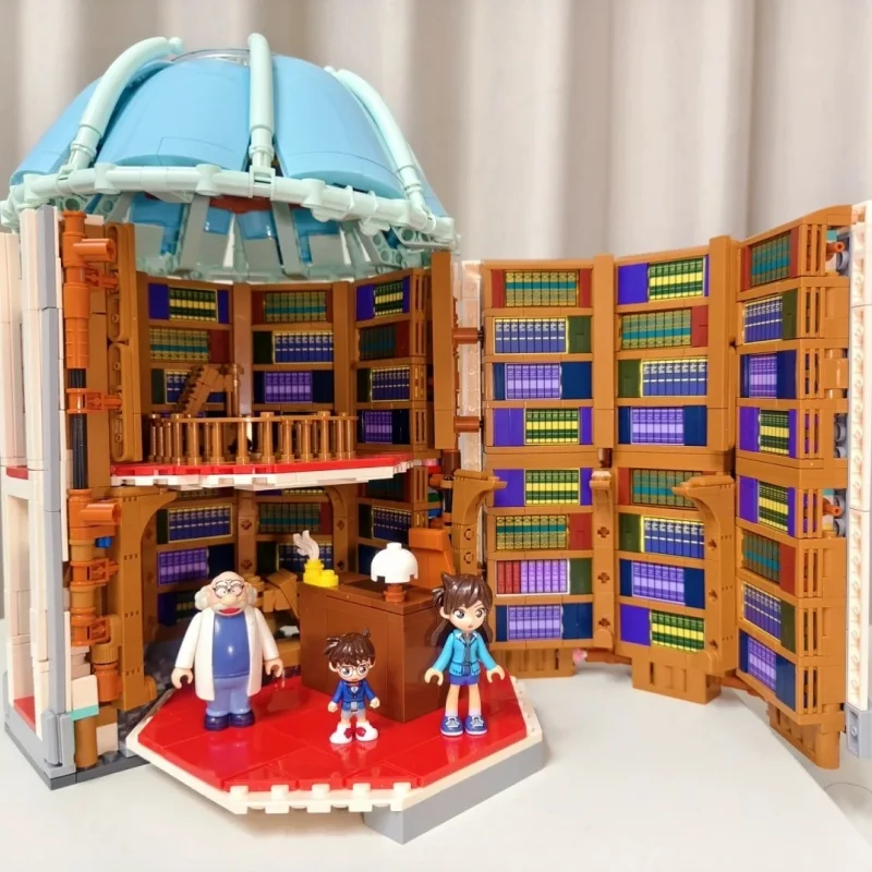 

Конструктор Keeppley «Детектив Конан: Дом Шиничи Кудо» — Сюрприз-бокс, модель аниме-сцены, DIY-сборка, коллекционный подарок для фанатов, игрушка