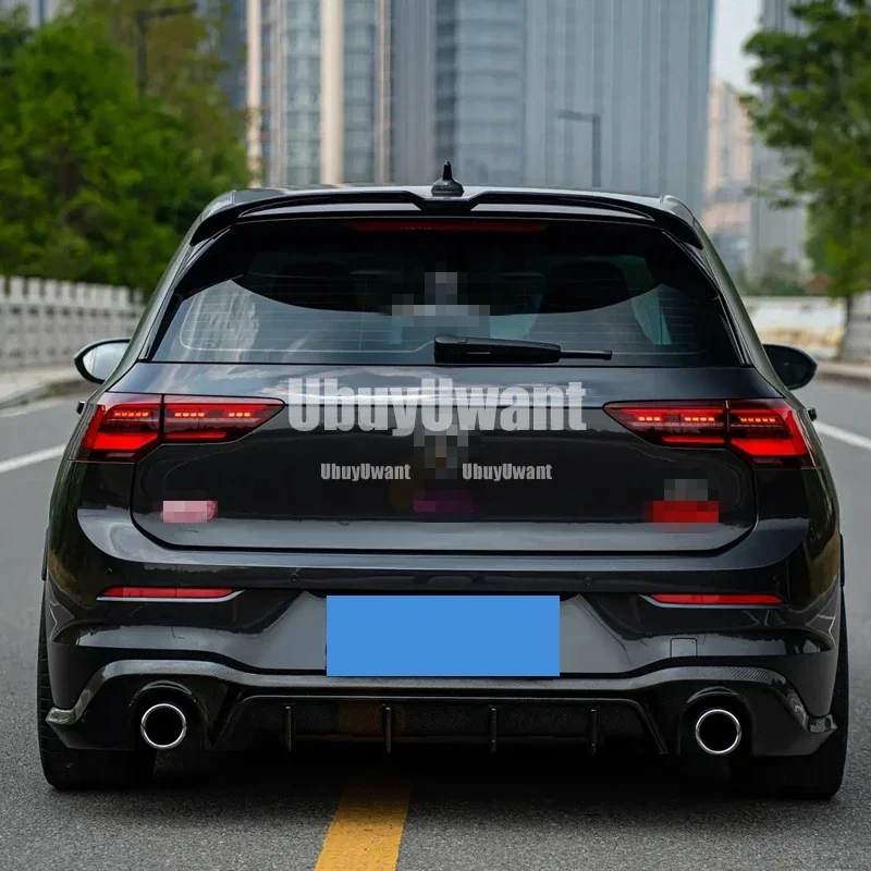 Oettinger Style Roof Spoiler For Volkswagen GOLF 8 MK8 MK8.5 PRO R GTi R-Line Car Rear Roof Spoiler Wing Bodykits Tuning 2020+