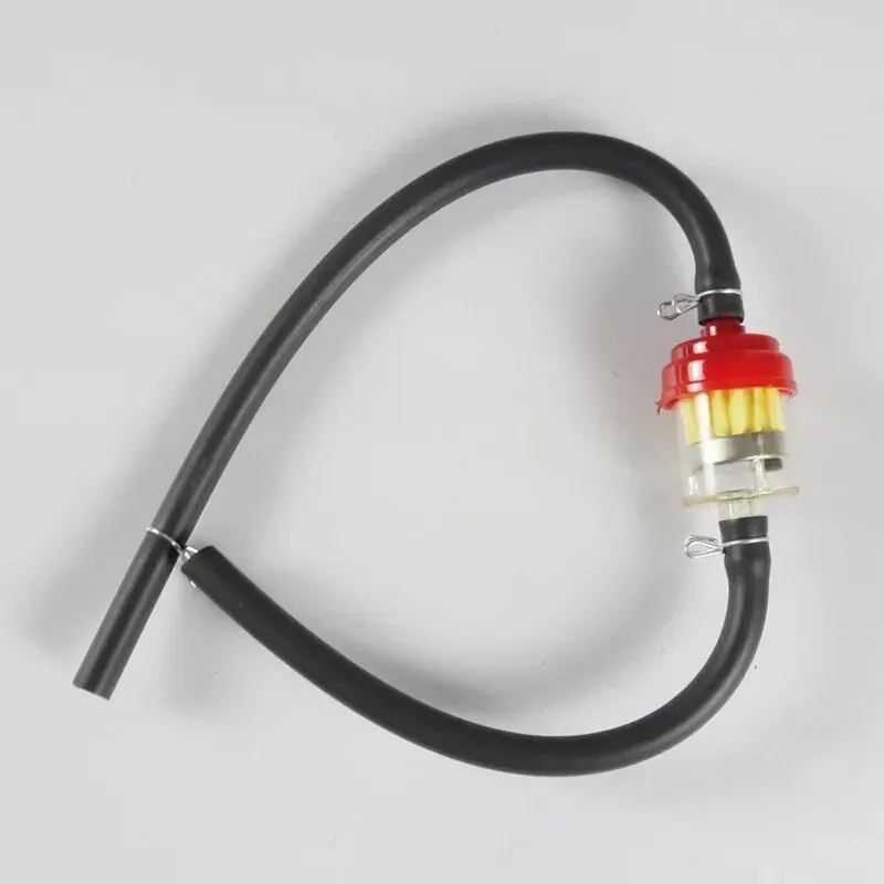6MM Motorrad Dirt Bike ATV Roller Kraftstoff Tank Benzinhahn Ventil Schalter Innenfilter Benzin Benzin Linie Schlauch Rohr Clips 50-200CC