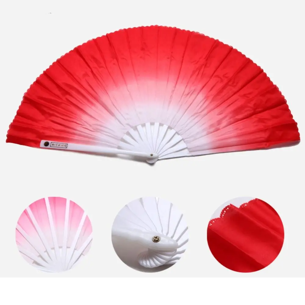 Belly Dancing Fan Silk Belly Dancing Fan Red Pink Silk Fans Blue Green Rayon Silk Fans for Song Fan Performance Fan