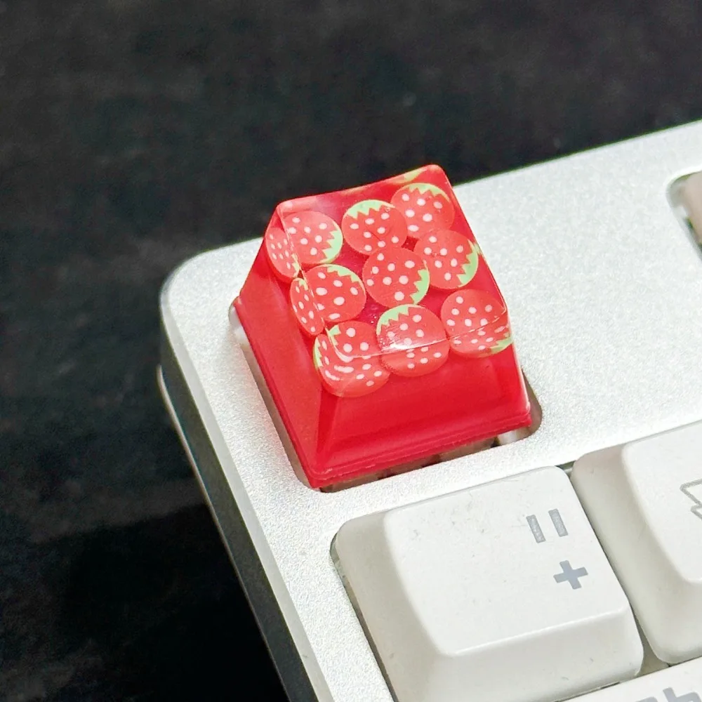 

Transparent Fruit Keycaps OEM R4 Girly Fruit Keyboard Cap Universal Little Key Mechanical Keyboard Keycap Mechanical Keyboard