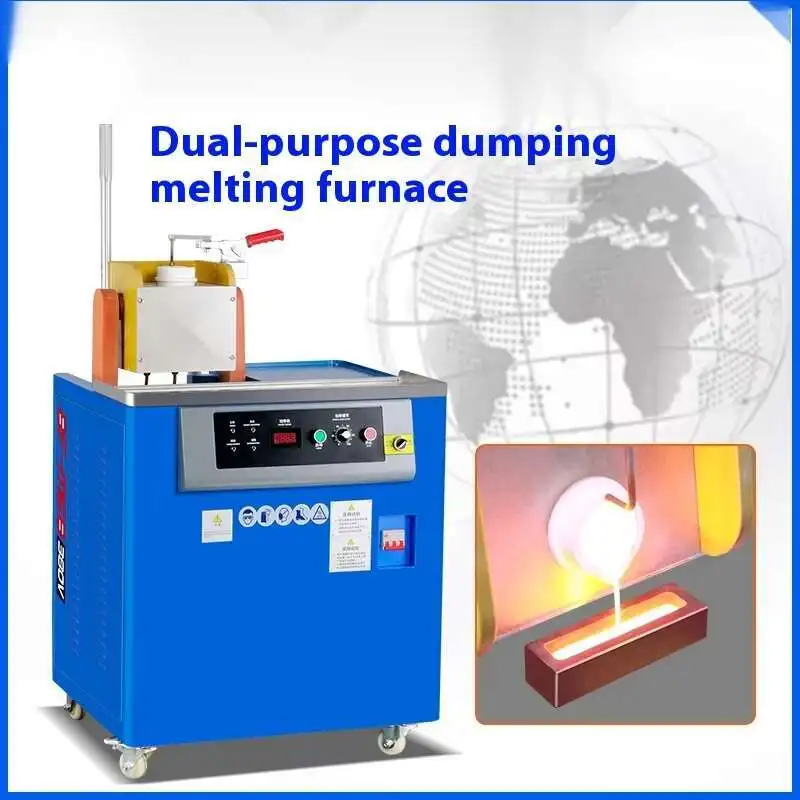 

Pouring Integrated 2600 ℃ High Temperature Melting Equipment, One Machine Dual-Use Water Electricity Separation Induction
