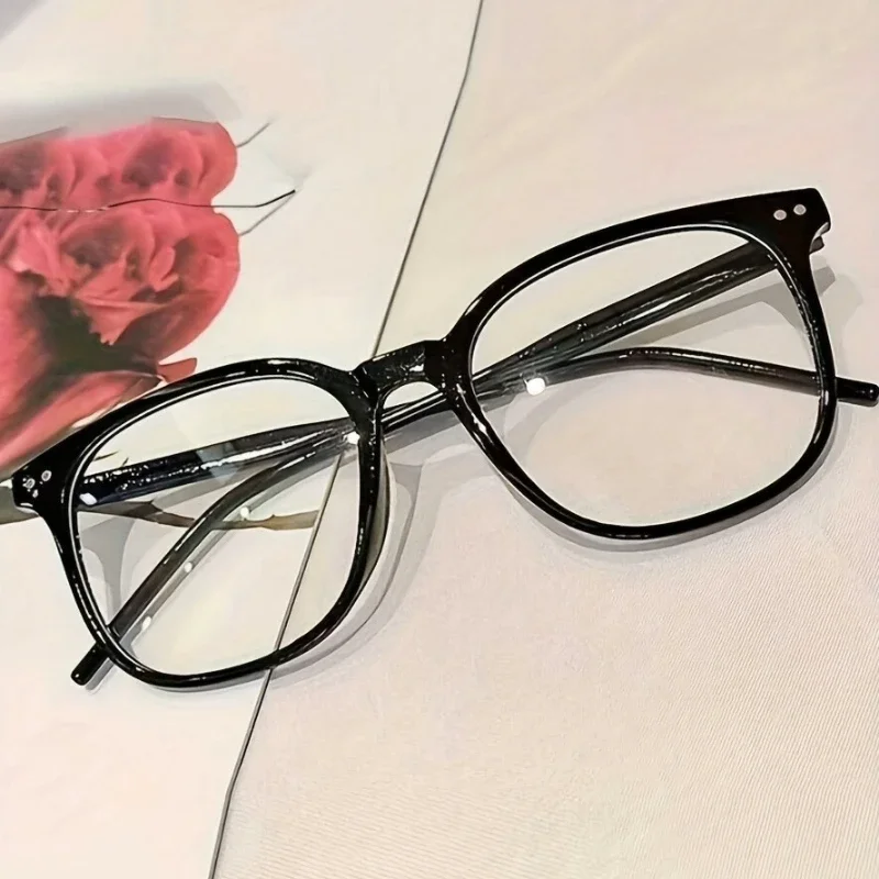 1/2 Pairs of Square Frame Glasses Blue Light Blocking Computer Goggles Suitable for Both Men and Women Suitable for Smartphones view 4