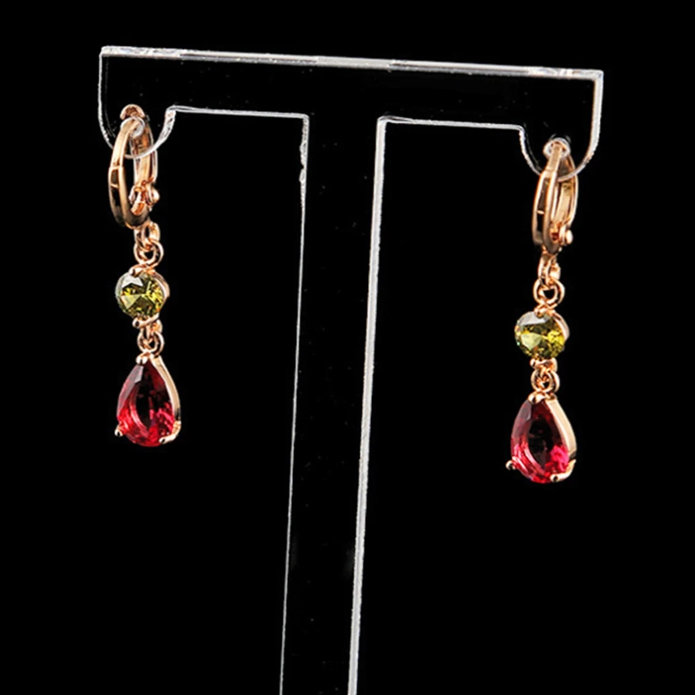 Super Deals 3Pcs Acrylic T Shape Earring Display Earring Holder Earring Stand Jewelry Organizer Earring Jewellery Showing image 6
