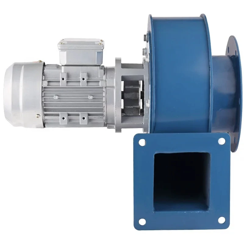 Small boiler induced draft fan Household high temperature resistant centrifugal fan Dust removal fan