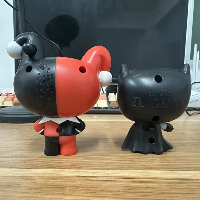 Dc liga da justiça anime periférico q-versão figura batman palhaço menina desktop boneca ornamentos presente de aniversário atacado