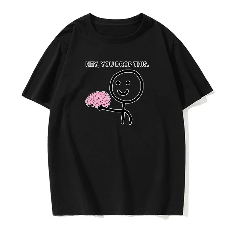 Funny Please Use This Your Brain Sarcasm T Shirts Graphic Cotton Streetwear Short Sleeve Harajuku Humor Joke T-shirt Men