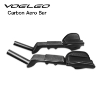 VOELEO Triathlon Time Trial Bike Handlebar Carbon Fiber Rest Bicycle Extended TT Road Rest Handle Aero Bar