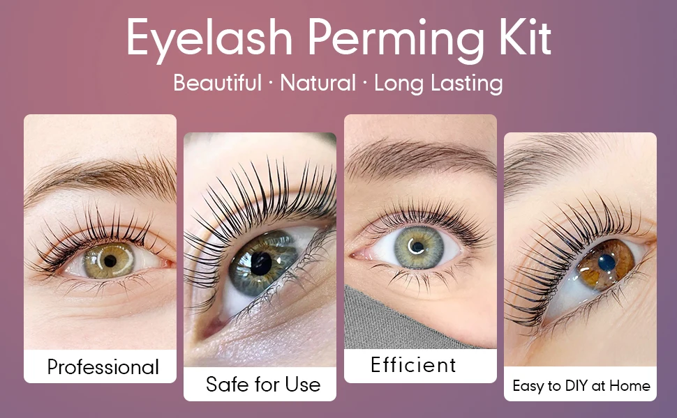 PERMANIA 15Pcs Lash Lift Kit Fast Eyelash Lifting 5 Minutes With Strong Glue Disposable Sachet Lash Lifting Kit Last 6 Weeks