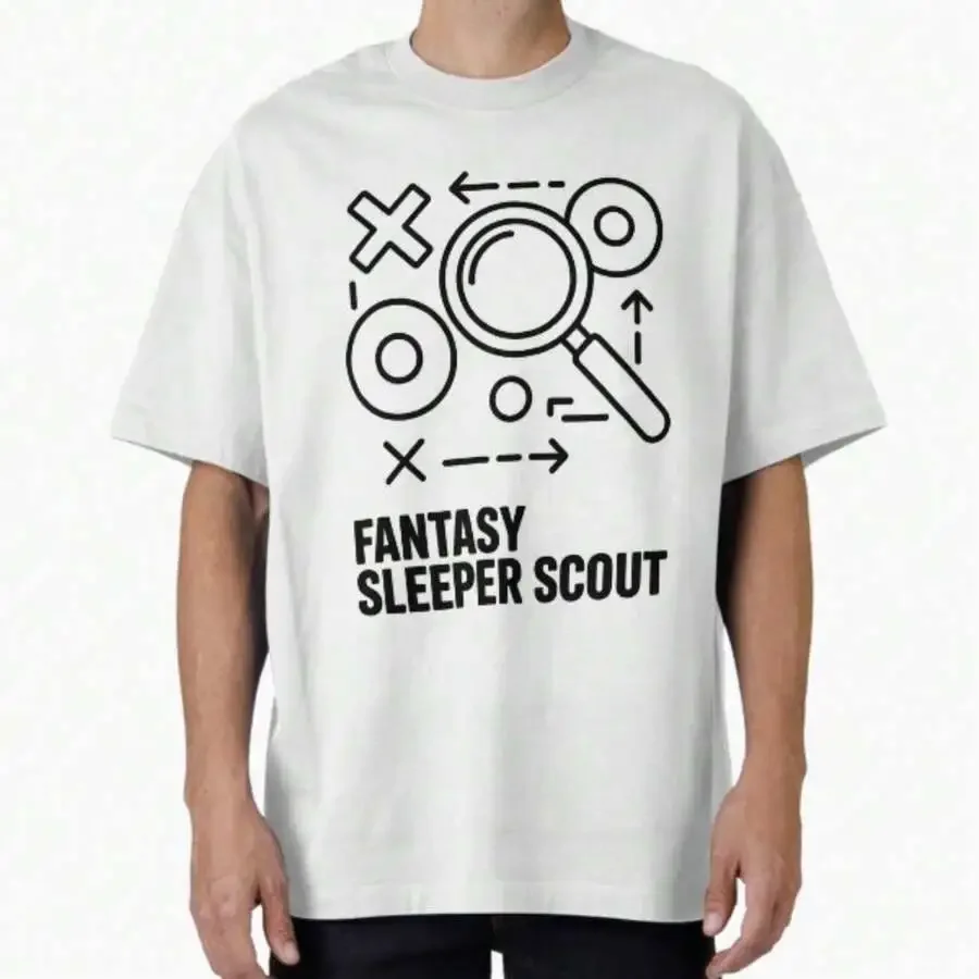 Camiseta gráfica extragrande Fantasy Sleeper Scout