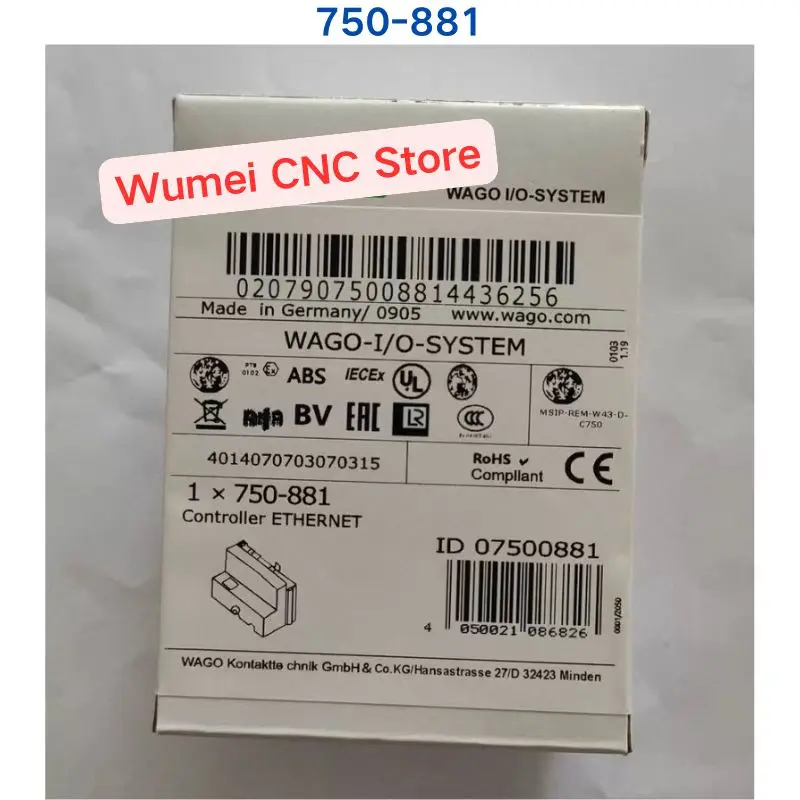 Brand New Original Module 750-881 If You Need Other Specifications, Please Consult